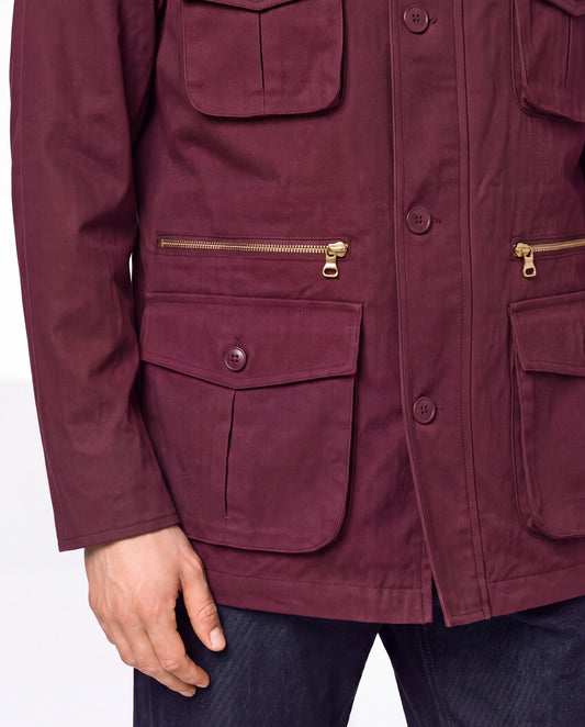 Field Jacket Burgundy