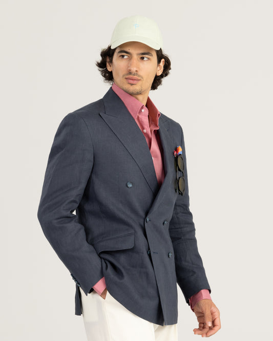 Baseball Cap Sage Green Linen