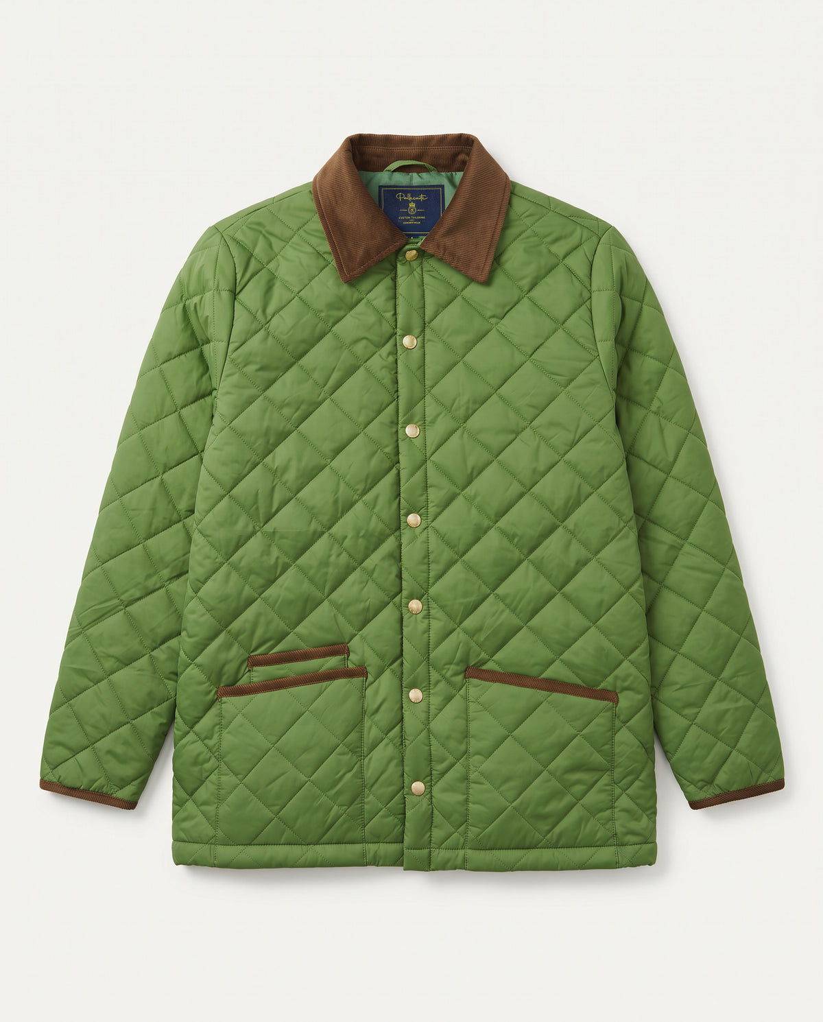Quilted Down Jacket Green