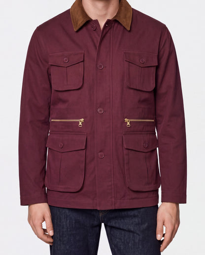 Field Jacket Burgundy