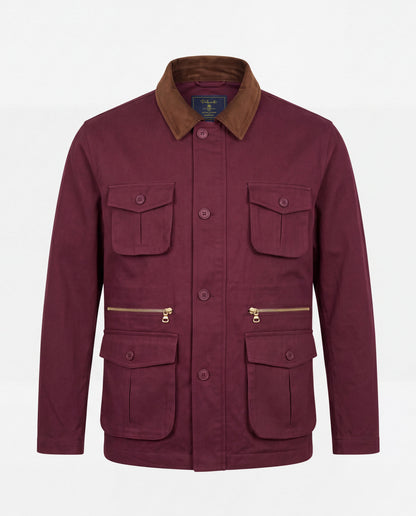 Field Jacket Burgundy