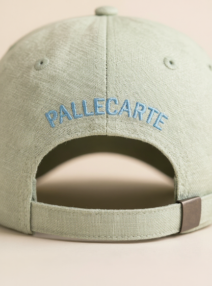 Baseball Cap Sage Green Linen