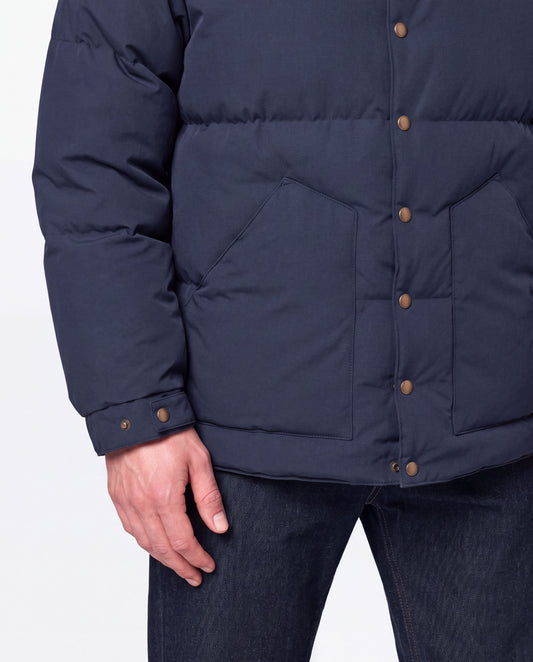 Corduroy Yoke Down Jacket