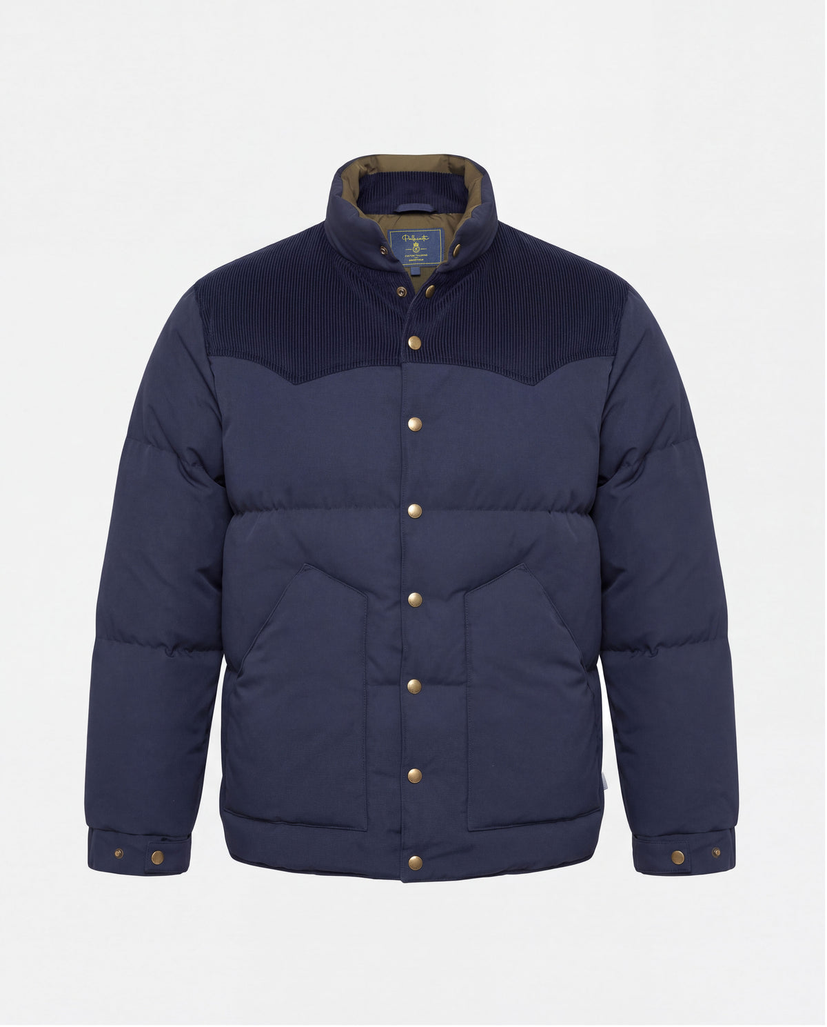 Corduroy Yoke Down Jacket