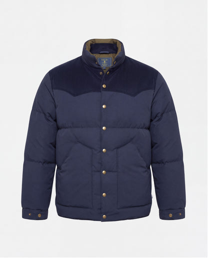 Corduroy Yoke Down Jacket