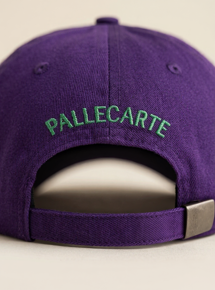Baseball Cap Violet Purple Cotton