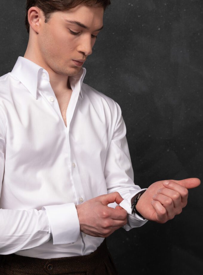 White Cotton Classic Shirt